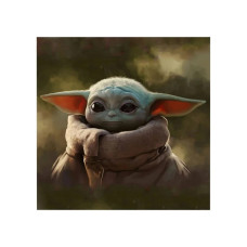 Постер на ПВХ "Yoda Grogu Portrait" UkrPoster 2200550041 без рамки, 50х50 см (2200550041)