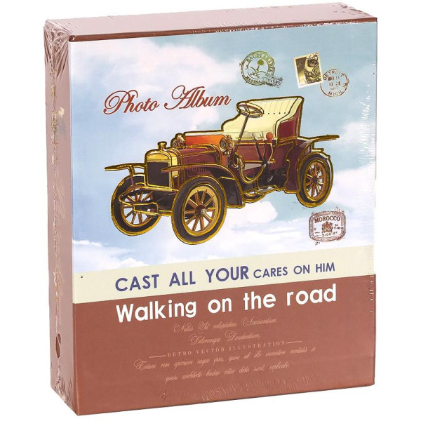 Фотоальбом дитячий 6669 40 фотографій 10*15см  Червоний (6669(Red))