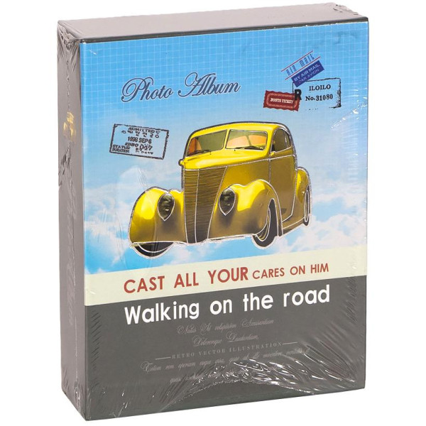 Фотоальбом дитячий 6669 40 фотографій 10*15см  Сірий (6669(Grey))