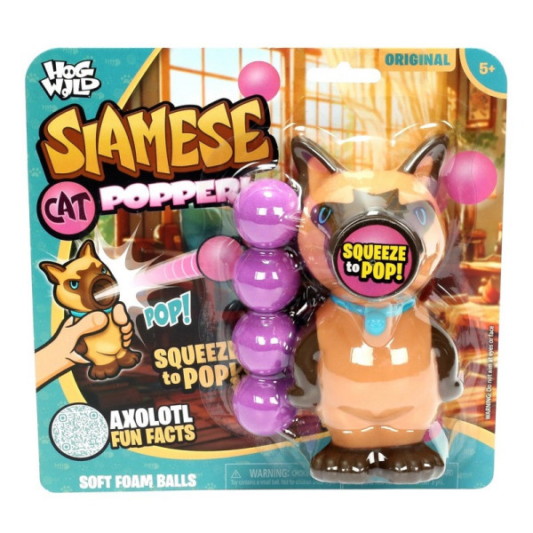 Дитячий ігровий набір "Стріляюча тваринка Сіамський кіт" HW54810 (HW54810)