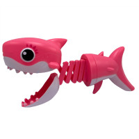 Робопістолет механічний "Акула" 521 з безпечних матеріалів Рожевий (521(Pink))