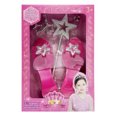 Набір аксесуарів для дівчат QS00025D1(Pink) рожевий, туфлі в комплекті (QS00025D1(Pink))