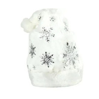 Шапка новорічна "Санта-Клауса" 6241-22(Silver) блискуча (6241-22(Silver))