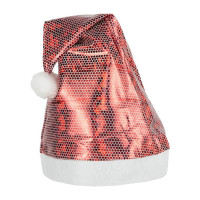 Шапка новорічна "Санта-Клауса" 6241-3-1 блискуча (6241-3-1)