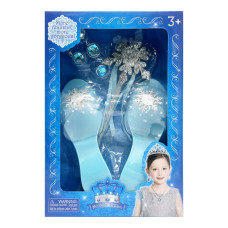 Набір аксесуарів для дівчат QS00025D1(Blue) блакитний, туфлі в комплекті (QS00025D1(Blue))