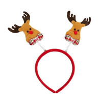 Обідок новорічний "Олень" 2505-SP-1 розмір 22,5 см (2505-SP-1)