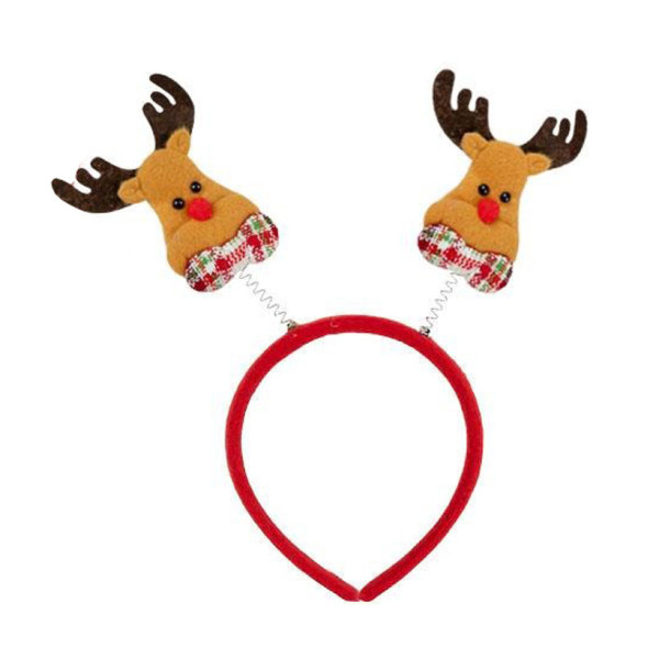 Обідок новорічний "Олень" 2505-SP-1 розмір 22,5 см (2505-SP-1)