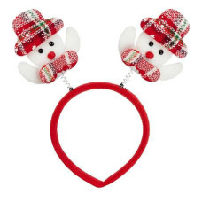 Обідок новорічний "Сніговик" 2505-SP-3 розмір 22,5 см (2505-SP-3)