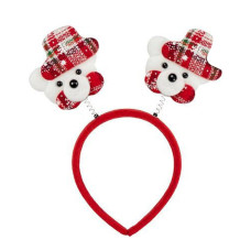 Обідок новорічний "Ведмідь" 2505-SP-4 розмір 22,5 см (2505-SP-4)