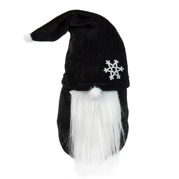 Фигурка Новогодний Гном большой черный 60606 высота 22 см(60606)