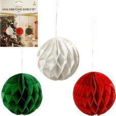 Набір підвісних паперових новорічних прикрас "Янголятко" CG-7, 3 шт (CG-7)