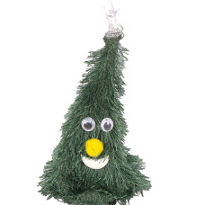 Іграшка механічна "Ялинка" СХ-8, музика, танець, зеленого кольору (СХ-8)