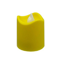Декоративна свічка LED з полум'ям 12-67C(Yellow) 4 см, жовтий (12-67C(Yellow))
