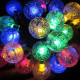 Гірлянда електрична "Кульки об'ємні" RJ-16 LED 20 лампочок, мультиколір 3,5 м  (RJ-16)
