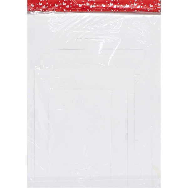 Набір новорічних трафаретів Babmi 6106-20/42 8 аркушів А3 (6106-20/42)