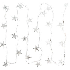 Декоративне намисто на ялинку "Зірочки" XYA-319 розмір 2,7 м (XYA-319)