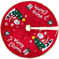 Декоративна підкладка-килимок під ялинку 6241-18 D90 см (6241-18)