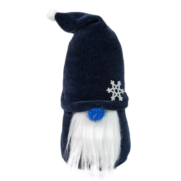 Фігурка Новорічний Гном великий синій 60608 висота 22 см (60608)