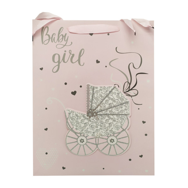 Подарочный пакет 2369L, 40 х 30 х 0,1 Розовый(2369L-4(Pink))