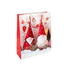 Пакет подарунковий "Новий Рік" 2575-1 розмір 32х44х11 см  (2575-1)