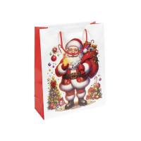 Подарунковий пакет "Новий Рік з Сантою" JA25-156-2 32х44х11 см (JA25-156-2)