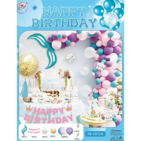 Набір повітряних куль для створення фотозони FB-2072A 59 штук (FB-2072A)