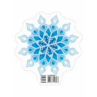 Прикраса для оформлення інтер'єру "Сніжинка 1" 13105216 (13105216)