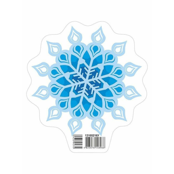 Прикраса для оформлення інтер'єру "Сніжинка 1" 13105216 (13105216)