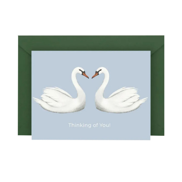 Листівка з конвертом Лебеді СS-GS-002  (СS-GС-002)