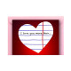 Листівка з конвертом Серце СS-GS-001  (СS-GС-001)