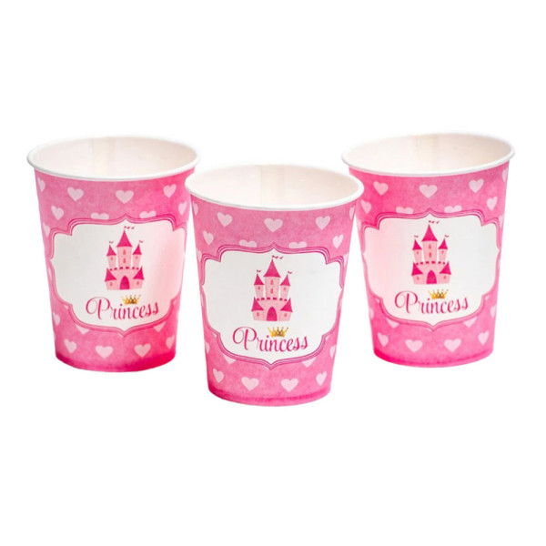 Набір паперових склянок "Принцеса" 7036-0045, 10 шт