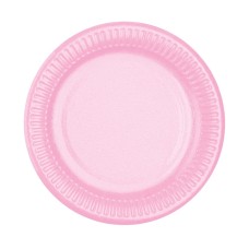Набір паперових тарілок світло-рожевих 7038-0078, 10 шт.