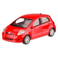 УЦІНКА! Машина металева TOYOTA YARIS "WELLY" 44003CW(Red)-UC 1:43