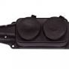 Колодка 2 гнізда 1132 luxel каучукова Арт.005297