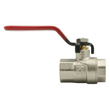 Кран кульовий PN20 ВВ 3/4 RED ручка  Raftec Арт.39514