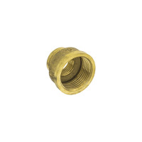 Латунь муфта РВ 25*15, 1"х1/2". Арт.17504