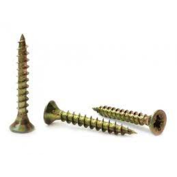 Шуруп 4,0*70 жовтий 250шт. Арт.1001400700002