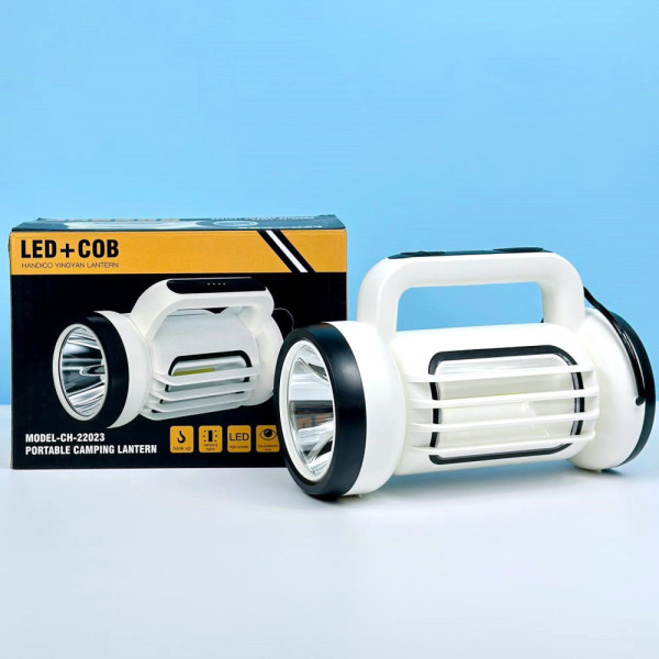 Ліхтарик переносний CH-22023 COB, з функцією Power Bank, Li-Ion акумулятор, Type-C Арт.50256