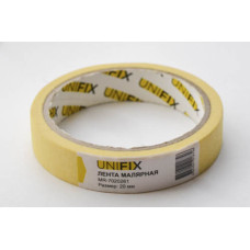 Стрічка малярна 20мм 20м Unifix Арт.51750