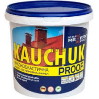 Фарба високоеластична KAUCHUK графитовий RAL 7024 10л (11кг) Арт.85766