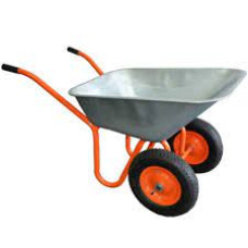 Тачка 2-х колісна 200кг/170л будівельна вантажопідйомність Арт.23082