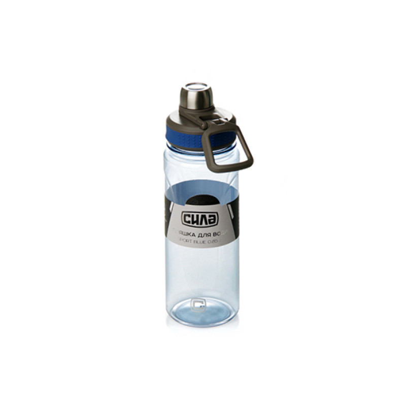 Пляшка для води Sport Blue 0,85л СИЛА Арт.960682