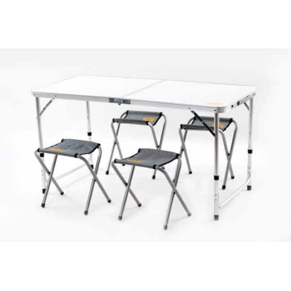 Пікніковий набір на 4 людини стіл-чемодан 4 сті.Арт.960701