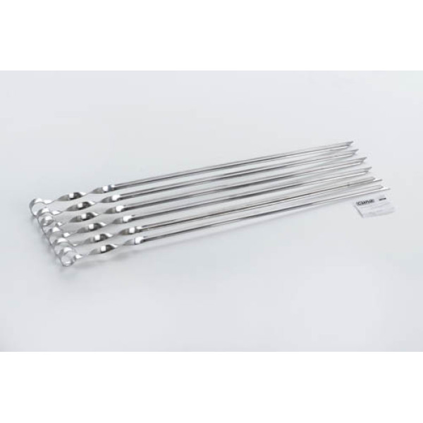 Шампур кутовий з нержавіючої сталі, 570*10*1,5мм.Арт.960204