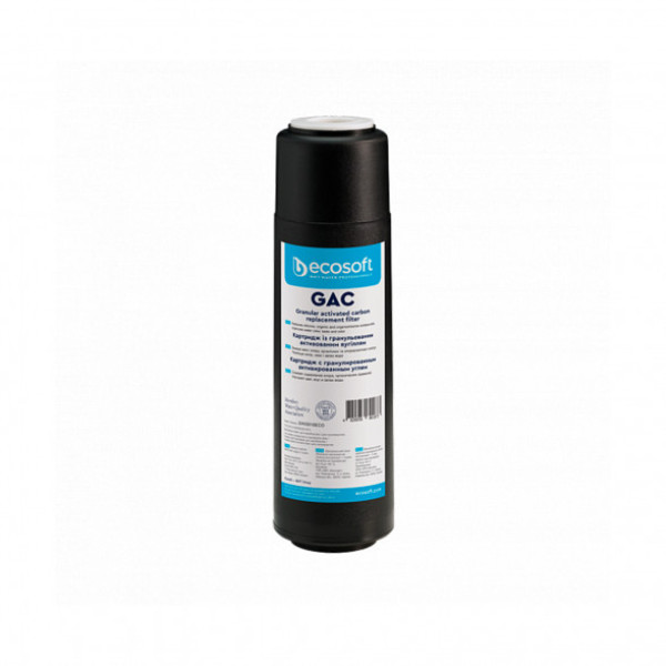 Картридж з гранульованим активованим вугіллям 2,5"х10 Ecosoft Арт.75507