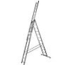 Драбина алюмінієва трьохсекційна 3х12 сходинок TRIOMAX VIRASTAR Арт.004677