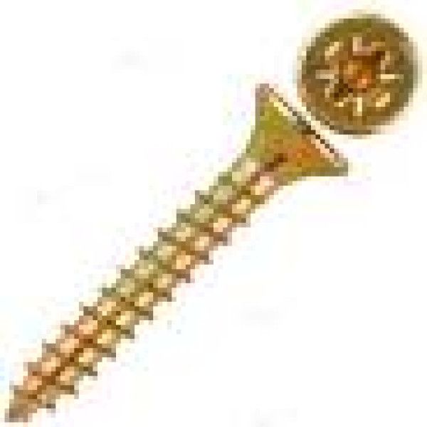 Шуруп жовтий 4,0х40 1000шт Арт.0004286