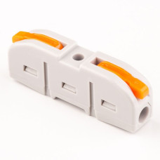 Клемма соединительная СМК-421 двухсторонняя серая Арт.006633
