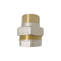 Латунь американка DN25 1 никель Арт.01315