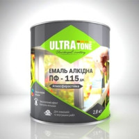 Фарба алкідна ПФ-115 2,8кг Зелена ULTRA Tone Арт.ПУ-0015